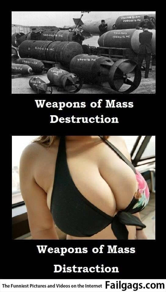 Dangerous Weapons Weapons of Mass Destruction Weapons of Mass Distraction Meme