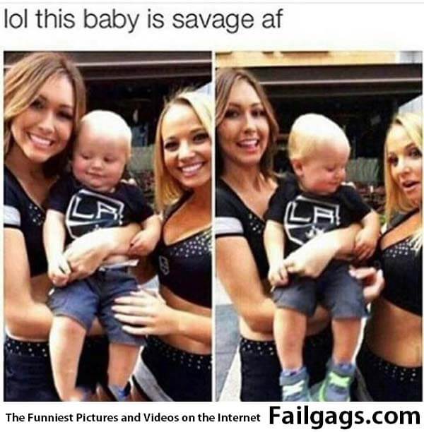 This Baby Is Savage Af Meme