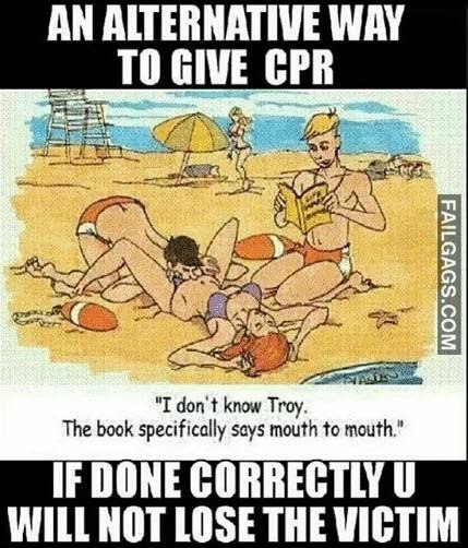 An Alternative Way To Give Cpr If Done Correctly U Will Not Lose The Victim Meme