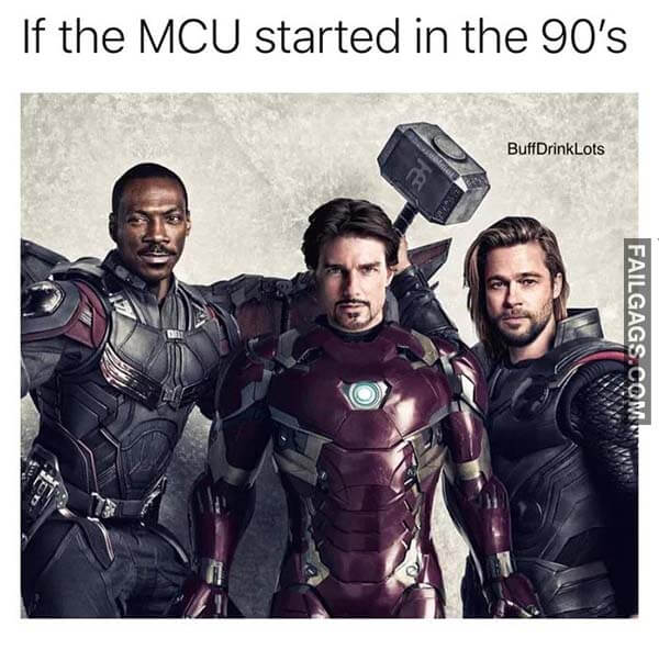 If The Mcu Started In The 90'S Meme