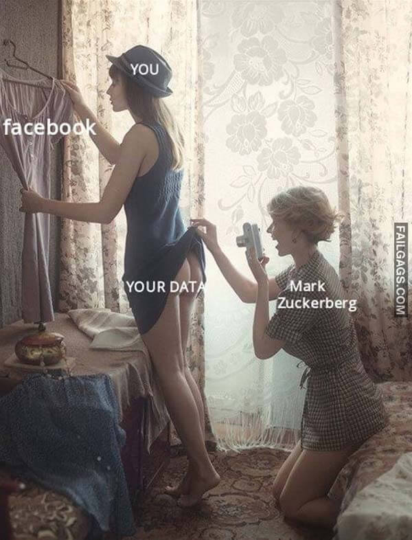 Facebook You Your Data Mark Zuckerberg Meme