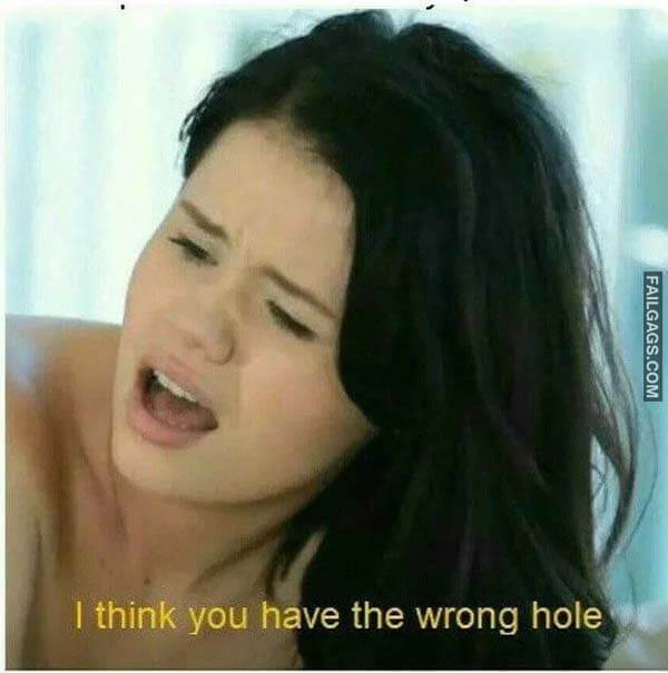 I Think You Have the Wrong Hole Meme