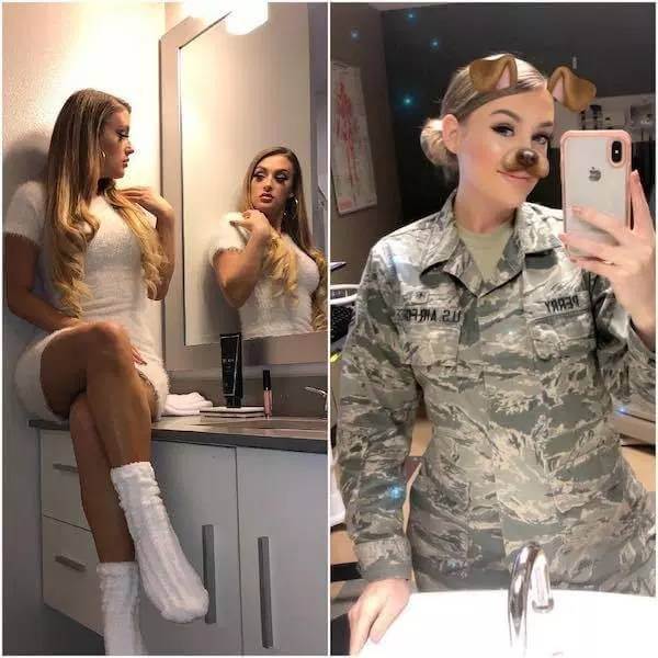 Uniform Hot Girls Don’t Always Wear Their Uniforms 24 