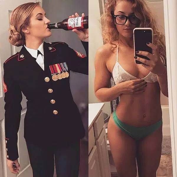 Uniform Hot Girls Don’t Always Wear Their Uniforms 22 
