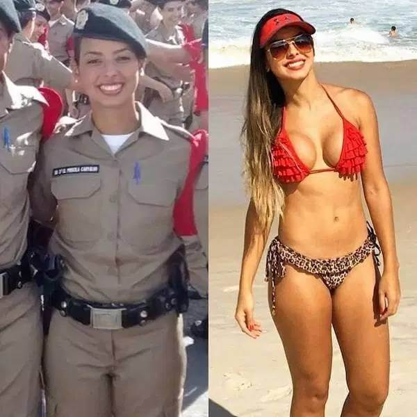 Uniform Hot Girls Don’t Always Wear Their Uniforms 16 