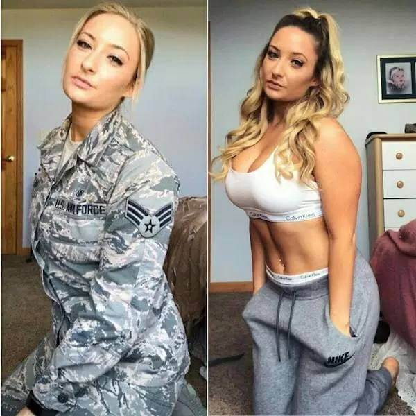 Uniform Hot Girls Don’t Always Wear Their Uniforms 40 