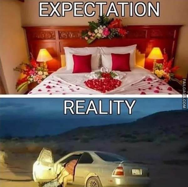 Valentine's Day Expectations Vs Reality Meme