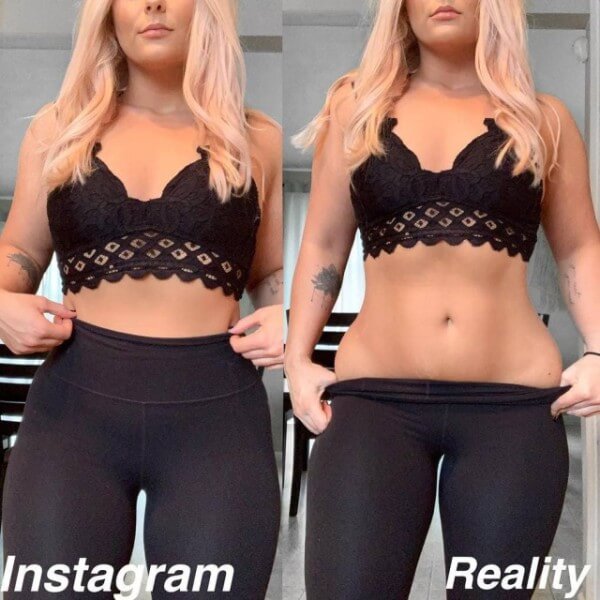 28 Girls on Instagram Vs. Real Life Photos That Are Too Real 