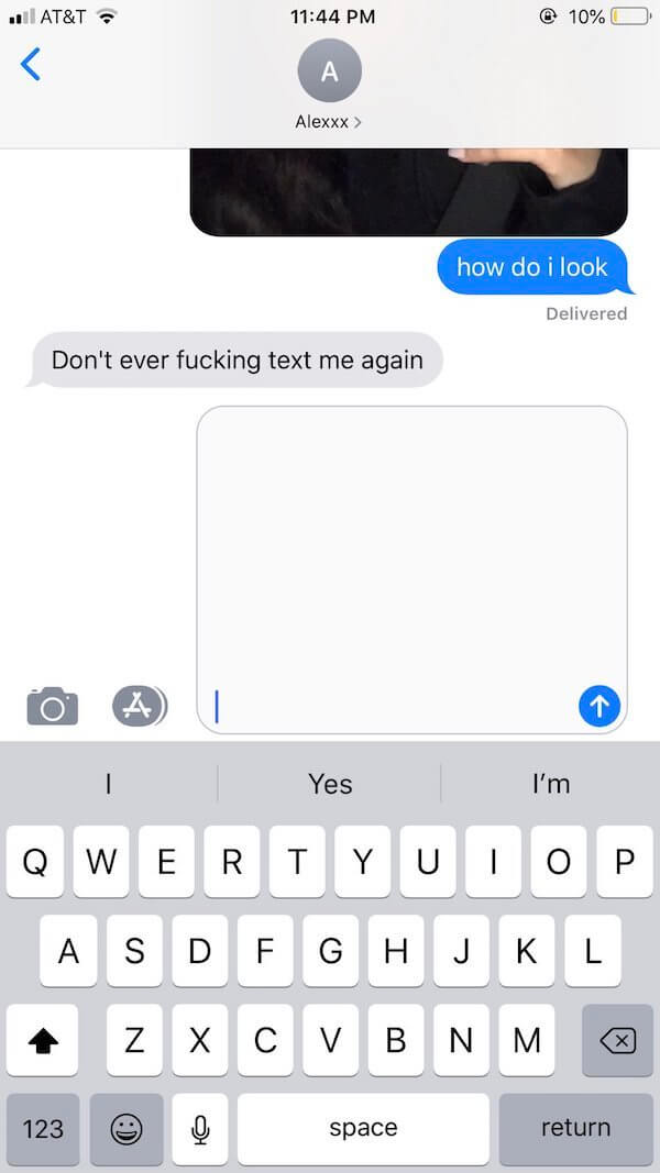 Never Ask Your Brother How You Look 