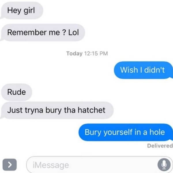 Texts From Your Ex Unbelievably Hilarious Responses (23 Photos) 