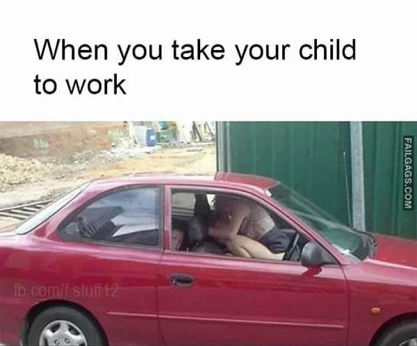 When You Take Your Child to Work Meme