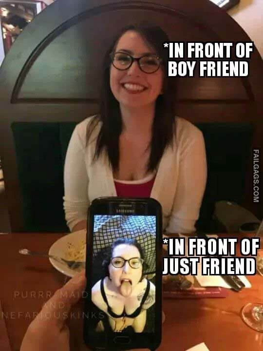 Front Boy Friend Vs Front of Just Friend Meme