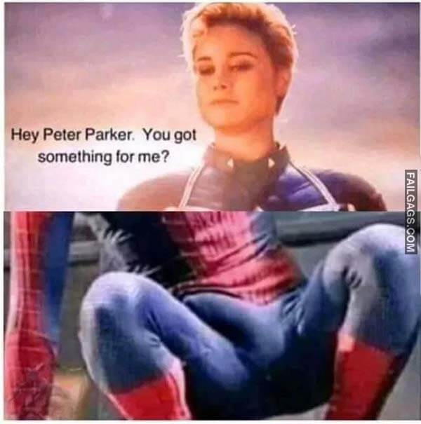 Hey Peter Parker Got Something For Me.
