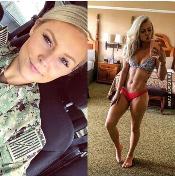 Beautiful Badasses Girls in and Out of Uniform 