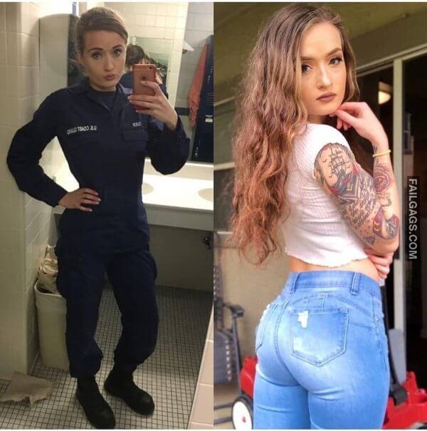 Beautiful Badasses Girls in and Out of Uniform 