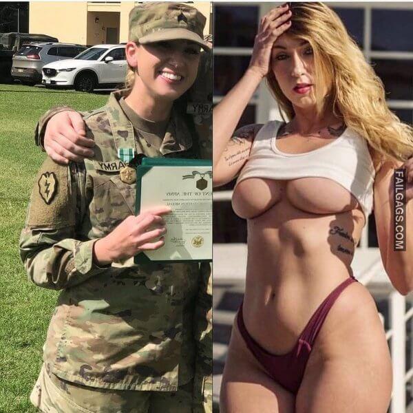 Beautiful Badasses Girls in and Out of Uniform 