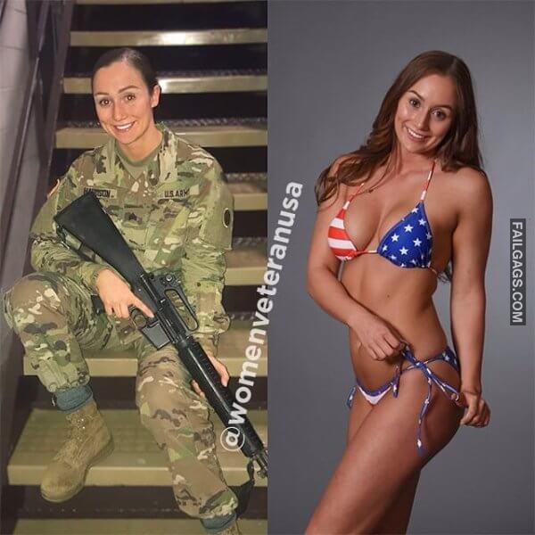 Beautiful Badasses Girls in and Out of Uniform 