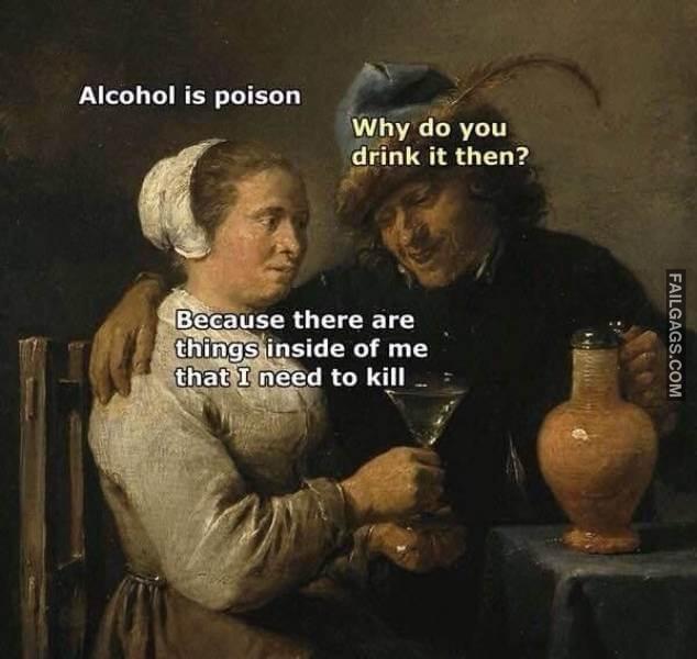 Funny Alcohol Memes 