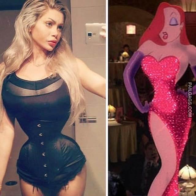 Model Pixee Fox Had 200 Surgeries to Become a Living Cartoon 