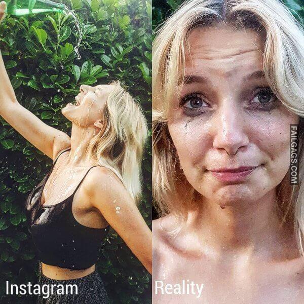 Girls on Instagram Vs Real Life 