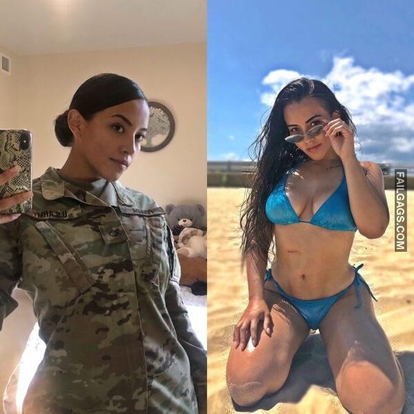  Sexy Badass Girls in and Out of Uniform 