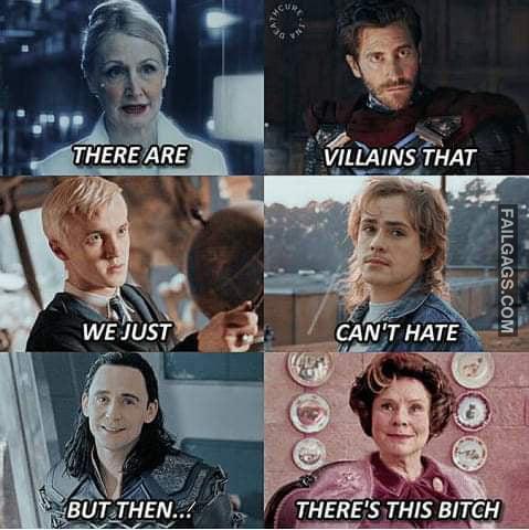 There Are Villains That We Just Can't Hate but Then There's This Bitch Memes