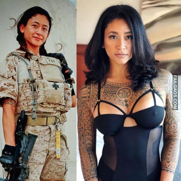 Beautiful Badasses in and Out of Uniform 4