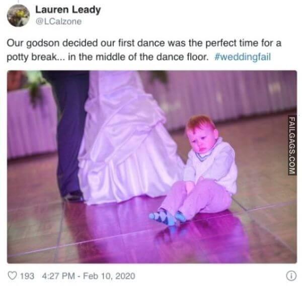 Funny Wedding Fails 11