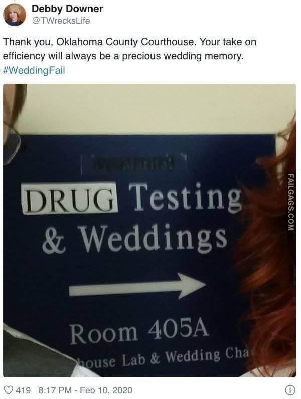 Funny Wedding Fails 18