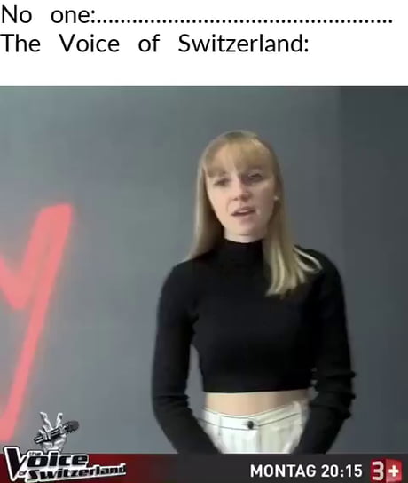 No One: the Voice of Switzerland