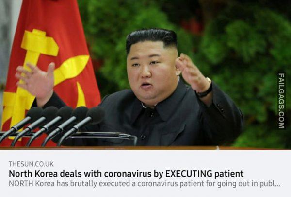 North Korea Deals With Coronavirus by Executing Patient Memes