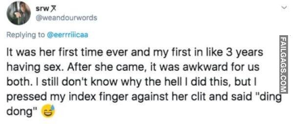When Sex Goes Wrong Funny Tweets 2