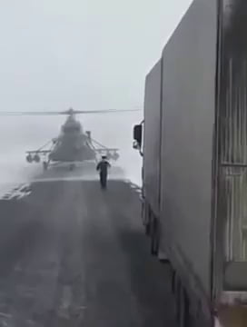 Kazakhstan Military Helicopter Pilot Gets Lost, Asks Trucker for Directions Memes