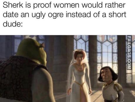 Shrek is Proof Women Would Rather Date an Ugly Ogre Instead of a Short Dude