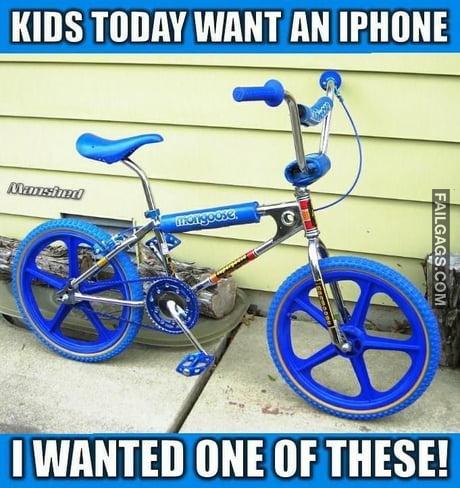 Kids Today Want an Iphone I Wanted One of These! Meme