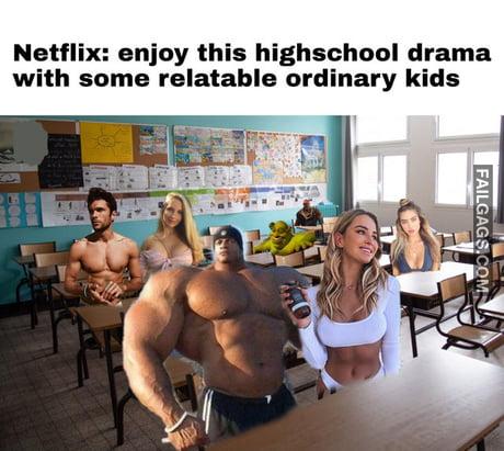 Netflix: Enjoy This High School Drama With Some Relatable Ordinary Kids Meme
