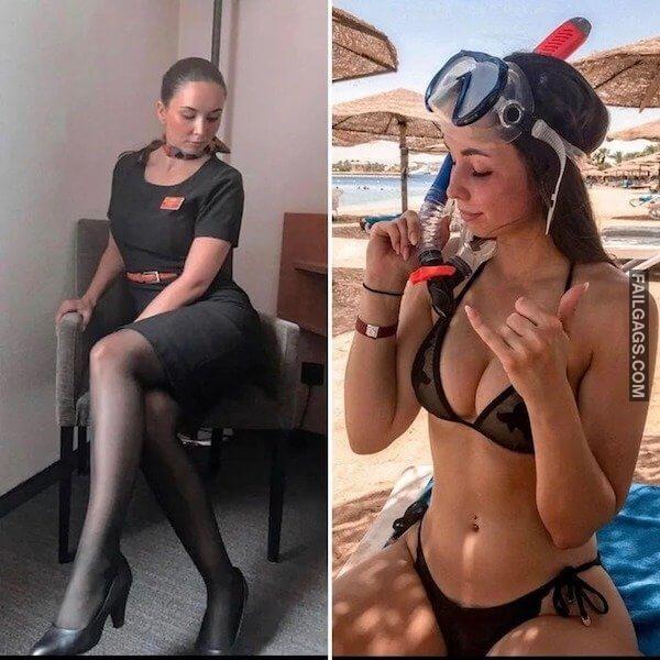 Hot Flight Attendants With Perfect Body 6