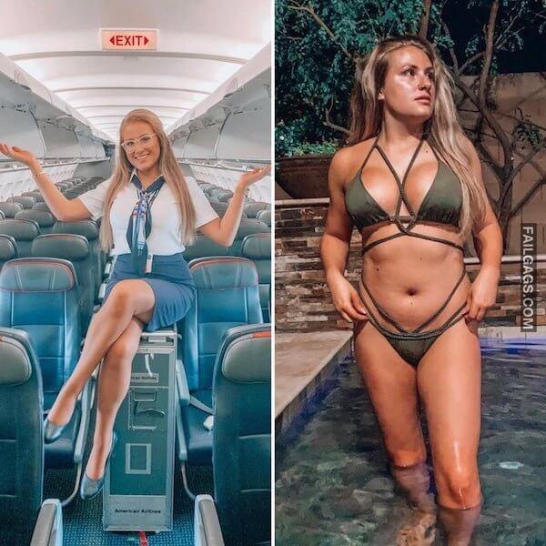 Hot Flight Attendants With Perfect Body 7