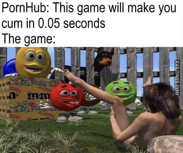 Pornhub This Game Will Make You Cum in 0.05 Seconds the Game Meme