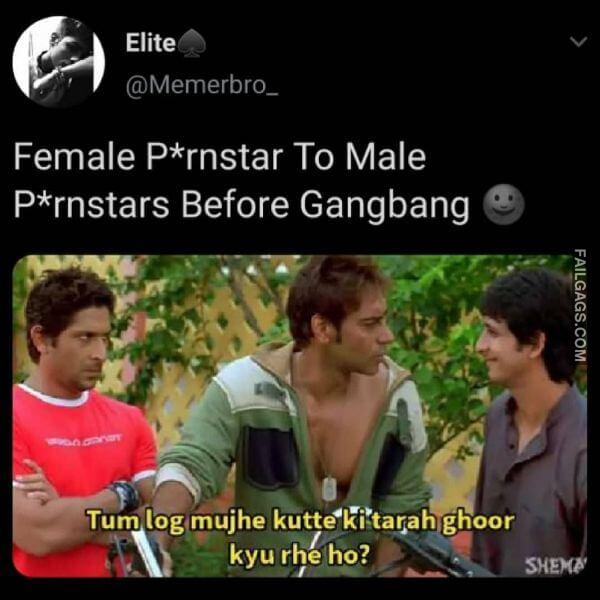 Funny Hindi Dirty Meme 1