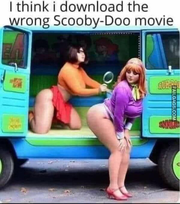 I Think I Download the Wrong Scooby doo Movie Funny 18 Meme