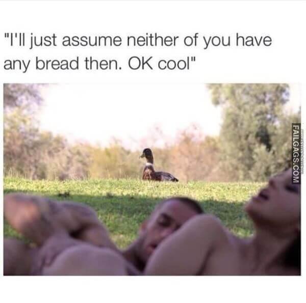 Ill Just Assume Neither of You Have Any Bread Then. Ok Cool