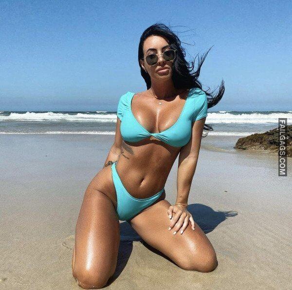 Sexy Brunette Busty Girls Showing Big Tits 4