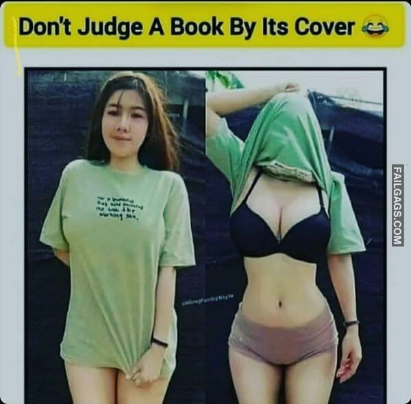 Dont Judge a Book by Its Cover Adult Memes