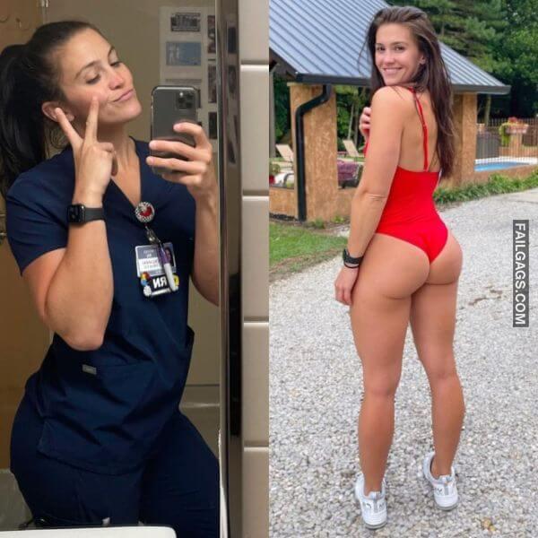 Hot Military Women in and Out Uniforms 13