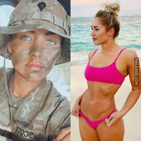 Hot Military Women in and Out Uniforms 3