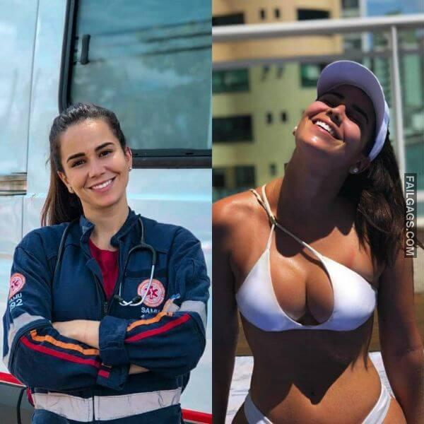 Hot Military Women in and Out Uniforms 5