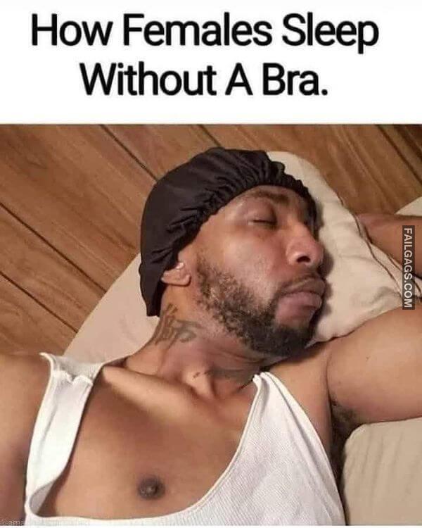 How Females Sleep Without A Bra