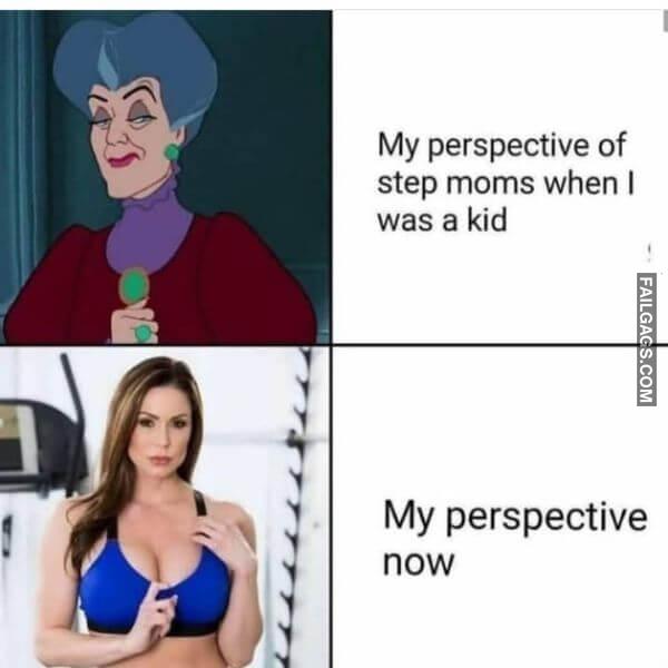 My Perspective of Step Moms When I Was a Kid My Perspective Now Funny Adult Memes
