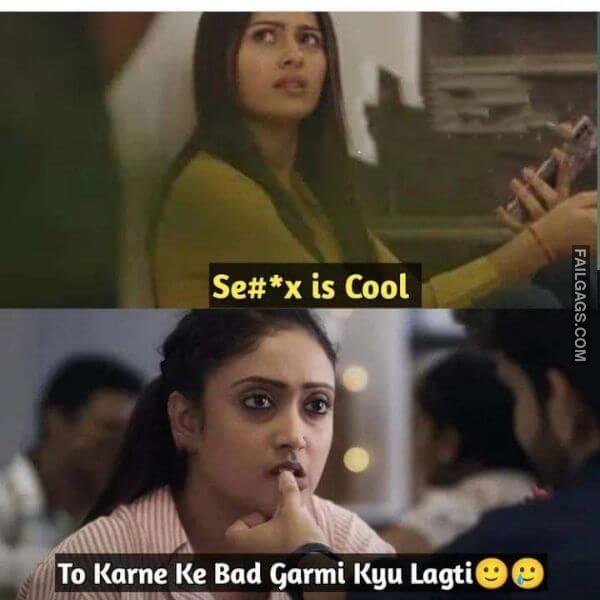 Funny Adult Hindi Memes 5